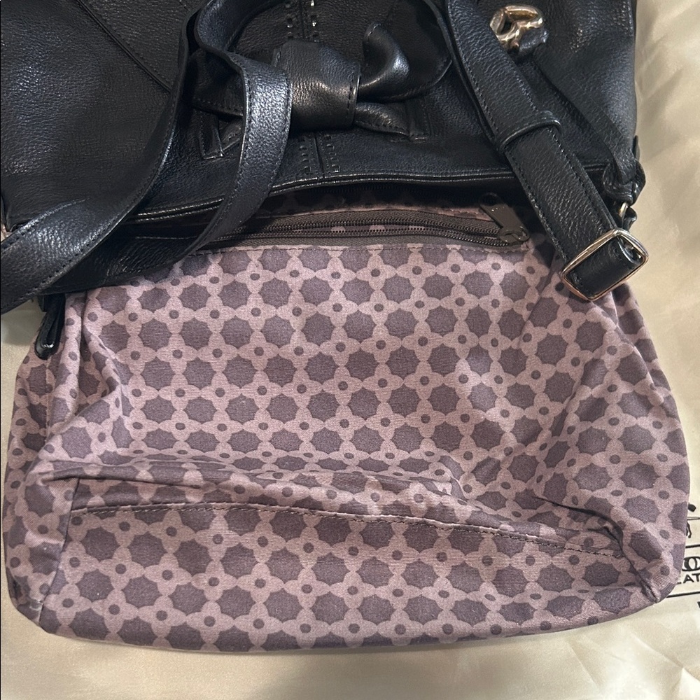 Brighton Black Leather Women's Bag - Picture 6 of 14